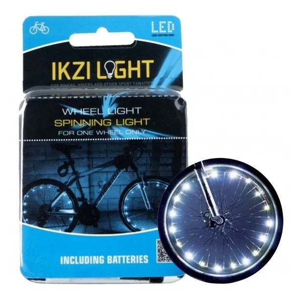 Wielverlichting IKZI voor 2 wielen - blauwe leds