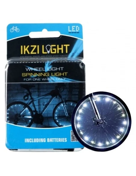 Wielverlichting IKZI voor 2 wielen - blauwe leds