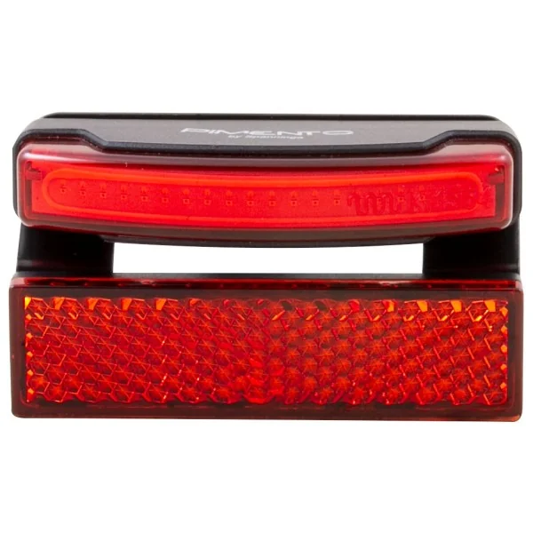 Achterlicht Spanninga Pimento XDS dynamo met 50 mm dragerbevestiging