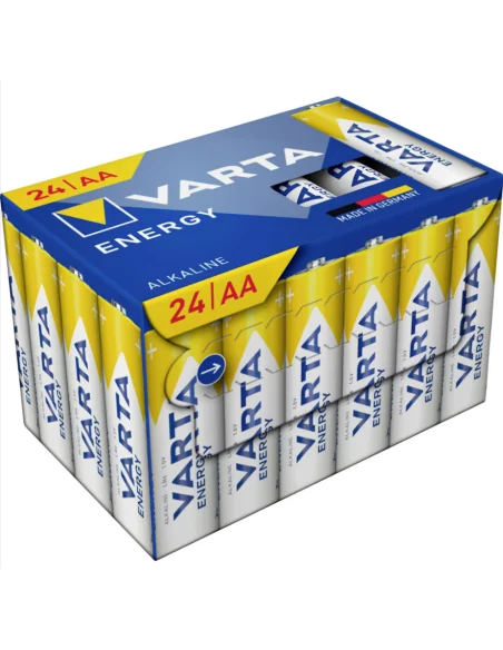 Batterij Varta Energy AA (penlite) 1.5 V - 24 stuks in doosje