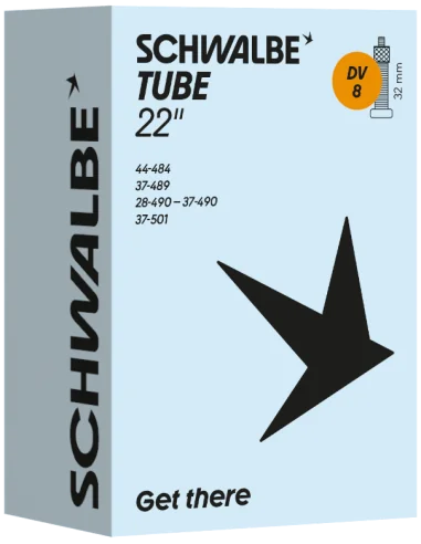 Binnenband Schwalbe DV8 22" / 28-44-484/501mm - 32mm ventiel