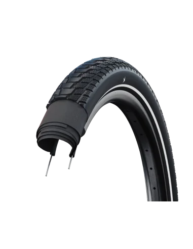 Buitenband Schwalbe Pick-Up Super Defense 20 x 2.15 / 55-406 - zwart met reflectie