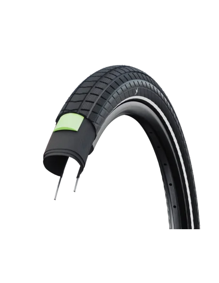 Buitenband Schwalbe Super Moto-X DD G-Guard 26 x 2.15 / 55-559 - zwart met reflectie