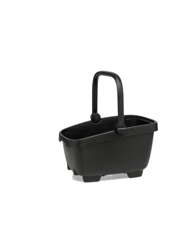 Fietsmand New Looxs Clipper met handvat MIK2 - zwart