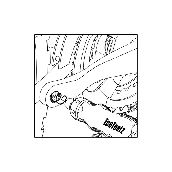 Dummy pedaal IceToolz 33D1