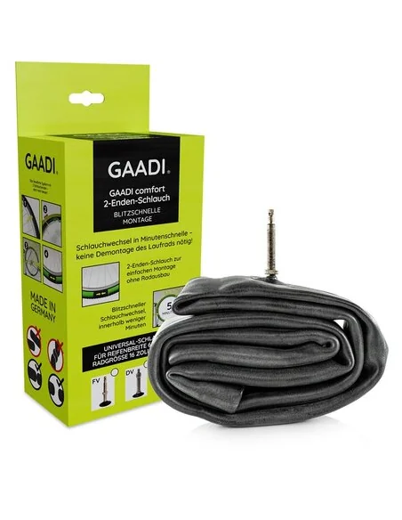 Binnenband Gaadi Comfort 16"-29" SV47 60-74 mm