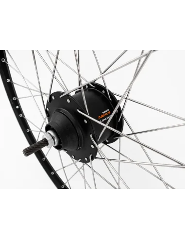 Achterwiel 28 inch ZAC2000 met Shimano Nexus 5 Rollerbrake - zwart geslepen