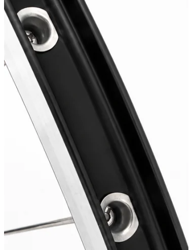 Achterwiel 28 inch ZAC2000 met Shimano Nexus 5 Rollerbrake - zwart geslepen
