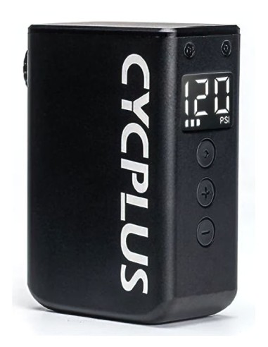 Elektrische accu fietspomp Cycplus AS2 Pro Cube - zwart
