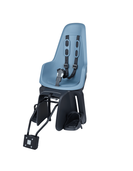 Kinderzitje achter Bobike One Maxi 1P & EB-D met frame- en dragerbevestiging - citadel blue