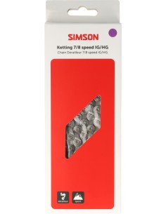 Simson derailleurketting 7/8-speed IG/HG - 116 schakels