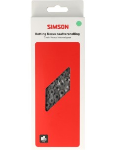 Simson fietsketting voor Shimano Nexus - 112 schakels