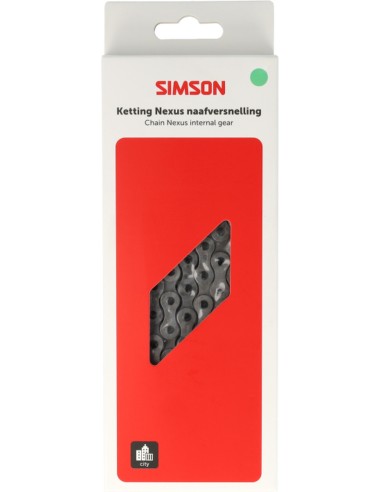 Simson fietsketting voor Shimano Nexus - 112 schakels