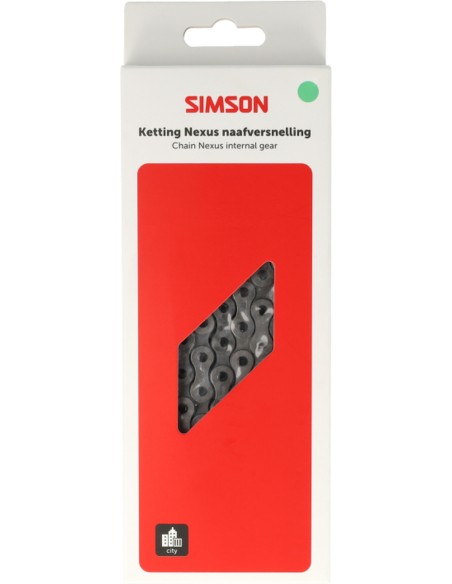 Simson fietsketting voor Shimano Nexus - 112 schakels