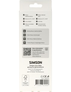 Simson fietsketting voor Shimano Nexus - 112 schakels 2