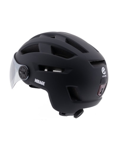 Mirage e-bikehelm 55-58 cm - NTA 8776, mat zwart