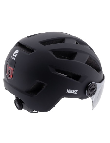 Mirage e-bikehelm 55-58 cm - NTA 8776, mat zwart