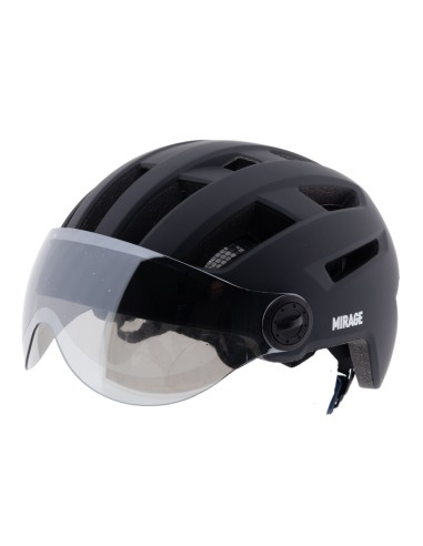 Mirage e-bikehelm 55-58 cm - NTA 8776, mat zwart
