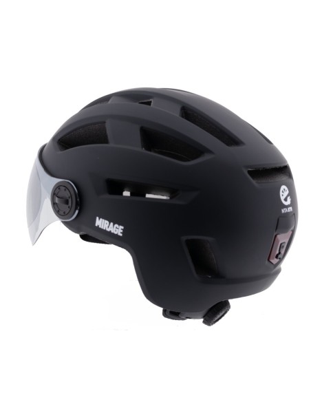 Mirage e-bikehelm 58-61 cm - NTA 8776, mat zwart