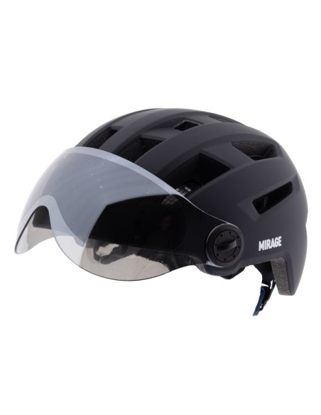 Mirage e-bikehelm 58-61 cm - NTA 8776, mat zwart