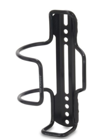 Bidonhouder Minoura SLB-100L - zij-inlaat rechts, zwart