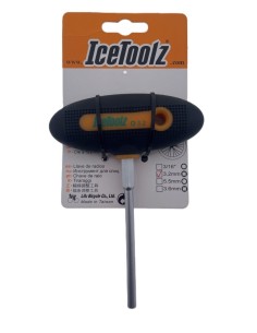 Spaaknippelsleutel IceToolz 12B8 - 3,2 mm met T-handvat 2