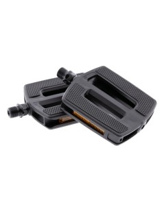 Pedaalset Mirage Tour/E-bike multigrip kunststof/rubber - zwart