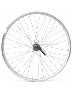 Achterwiel 28 inch ZAC2000 aluminium - Shimano Nexus 3-remnaaf - zilver