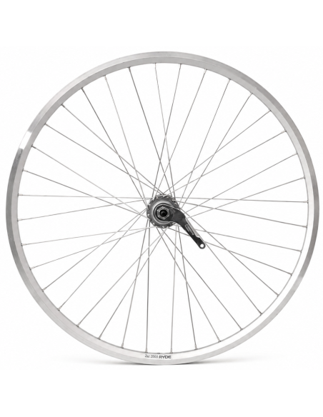 Achterwiel 28 inch ZAC2000 aluminium - Shimano Nexus 3-remnaaf - zilver