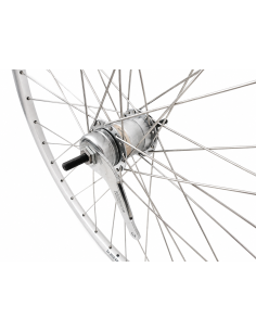 Achterwiel 28 inch ZAC2000 aluminium - Shimano Nexus 3-remnaaf - zilver 2