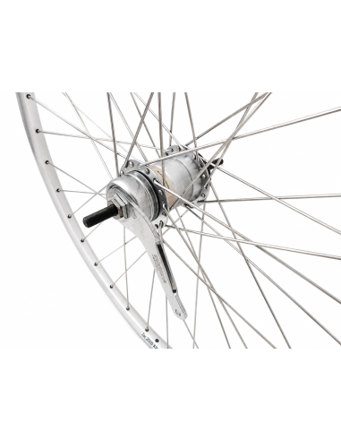 Achterwiel 28 inch ZAC2000 aluminium - Shimano Nexus 3-remnaaf - zilver