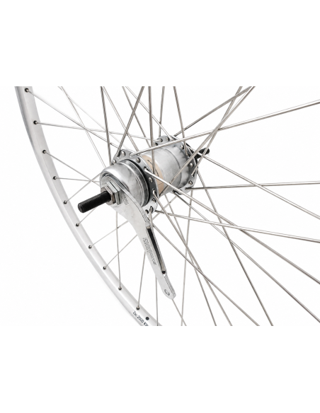 Achterwiel 28 inch ZAC2000 aluminium - Shimano Nexus 3-remnaaf - zilver