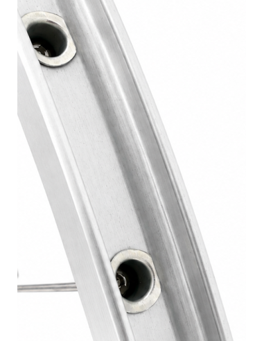 Achterwiel 28 inch ZAC2000 aluminium - Shimano Nexus 3-remnaaf - zilver
