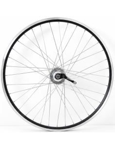 Achterwiel 28 inch ZAC2000 - Shimano Nexus 7-remnaaf - zwart/geslepen