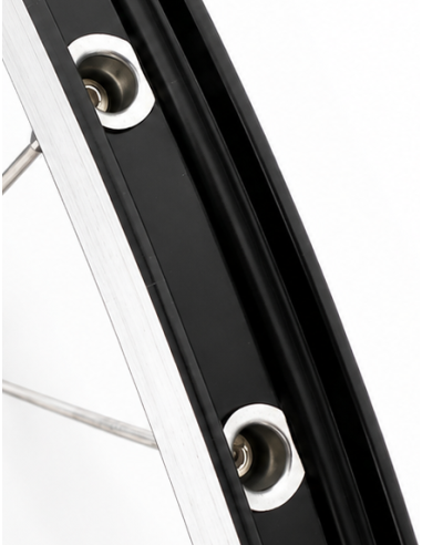Achterwiel 28 inch ZAC2000 - Shimano Nexus 7-remnaaf - zwart/geslepen