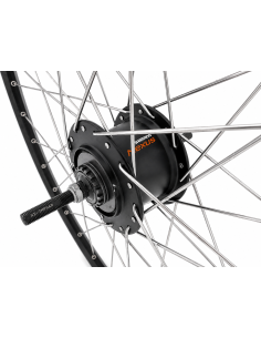 Achterwiel 28 inch ZAC2000 - Shimano Nexus 7 Rollerbrake - zwart/geslepen 2