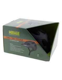 Tour/MTB-fietshelm Mirage, 58-61 cm - NTA 8776, mat zwart 2