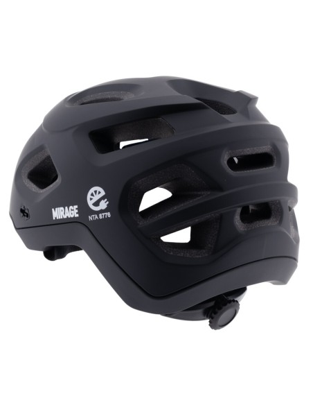 Tour/MTB-fietshelm Mirage, 58-61 cm - NTA 8776, mat zwart