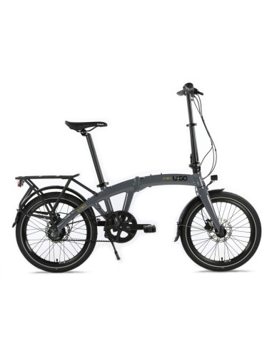 Vouwfiets U-GO Ultimate i8, 20" - Nexus 8 - riemaandrijving - Cool Grey