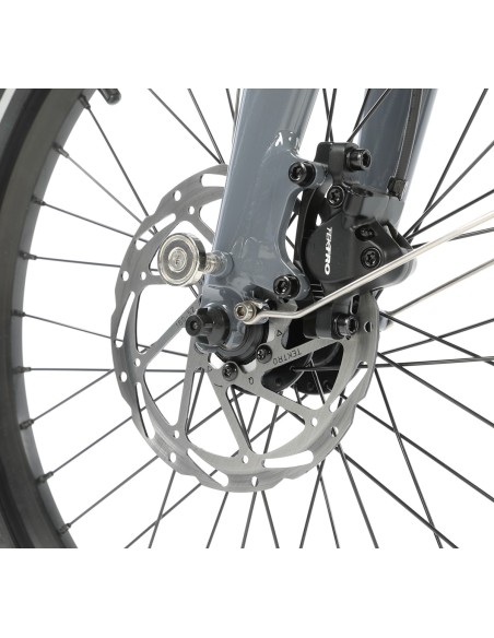 Vouwfiets U-GO Ultimate i8, 20" - Nexus 8 - riemaandrijving - Cool Grey