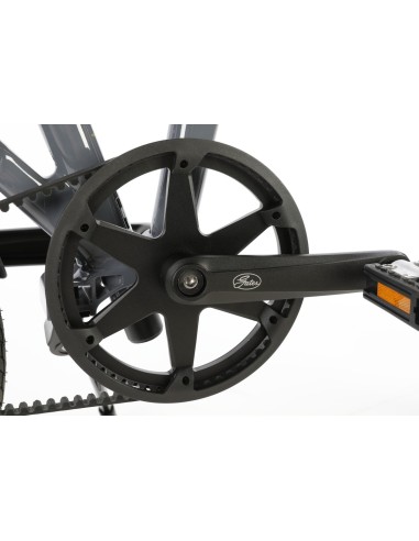 Vouwfiets U-GO Ultimate a2, 20" - automatische 2-speed - riemaandrijving - Cool Grey