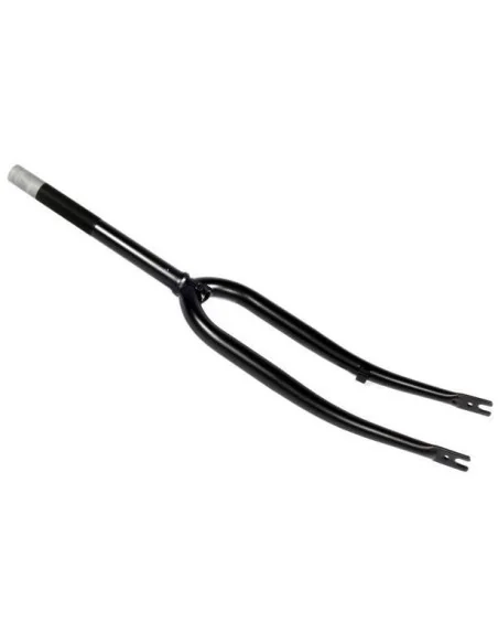 Voorvork 28" met 1" vorkbuis - trommelremnok - zwart