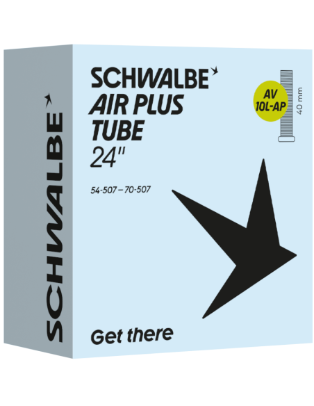 Binnenband Schwalbe Air Plus AV10L-AP 24" / 54-70-507mm - 40mm ventiel
