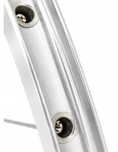 Achterwiel 28 inch, ZAC2000 met Shimano Nexus 7 Rollerbrake - RVS spaken - zilver