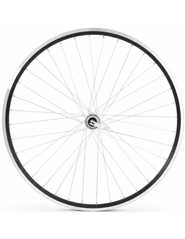 Achterwiel 28 x 1 1/4 inch ZAC2000 Freewheel - zilver/zwart