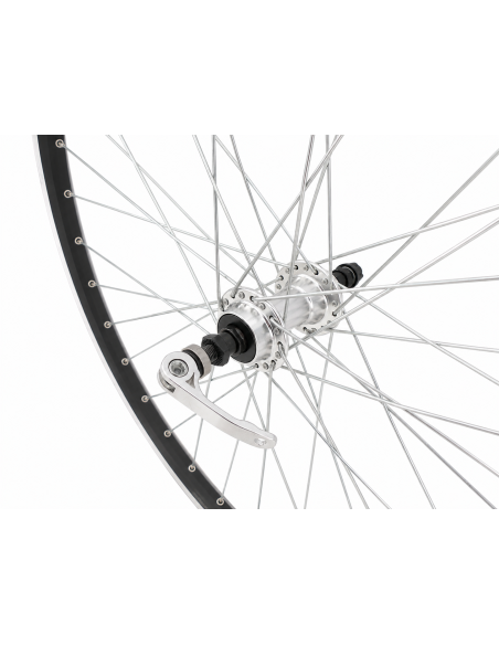 Achterwiel 28 x 1 1/4 inch ZAC2000 Freewheel - zilver/zwart