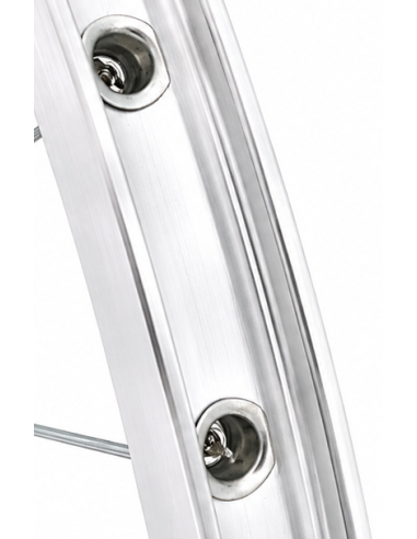 Achterwiel 28 x 1 1/4 inch ZAC2000 Freewheel - zilver