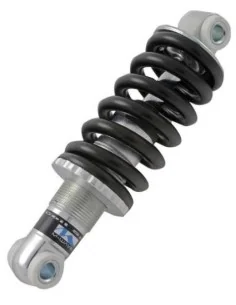 Achterdemper M-Wave 150 mm aluminium - zwart / zilver