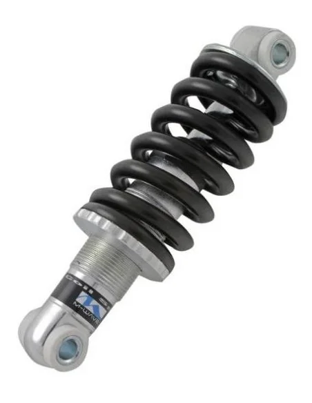 Achterdemper M-Wave 150 mm aluminium - zwart / zilver