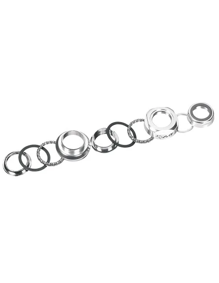 Balhoofdset 1" Ergotec A101GK met draad - zilver